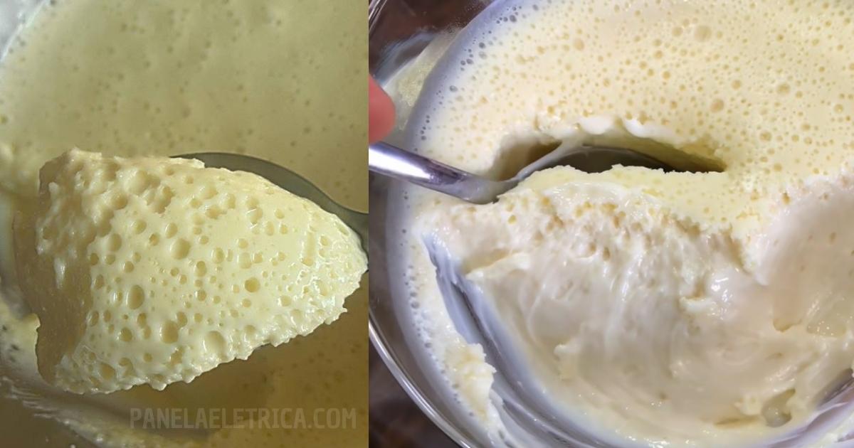 Mousse de leite ninho, quem não fez, faça porque fica maravilhoso