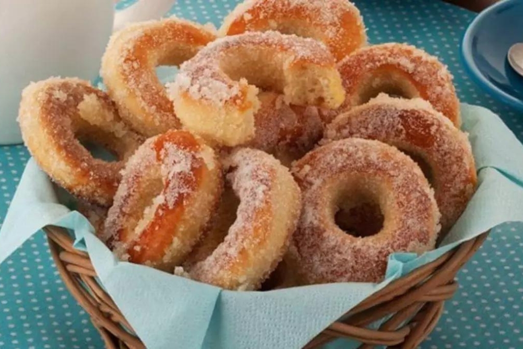 Receita de rosquinhas feitas com a massa de pretzels do meu tio padeiro 